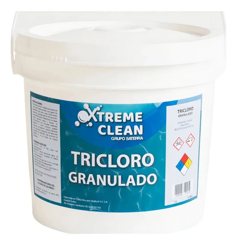 Cloro Granulado Tecsys 2kg Pileta Residencial Balde Tricloro