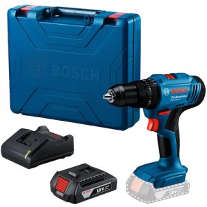 Taladro Percutor Atornillador A Bateria Bosch Gsb 183-li Color Azul Frecuencia 50hz 50 Hz