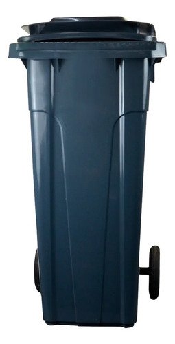 Contenedor Tacho De Basura Residuos Con Ruedas 120 Lts Color Gris - Imagen 3