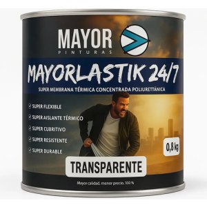 Agente Sellador Transparente Sellatodo Mayorlastik 0.80 Kg