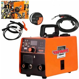 Soldadora Inverter Smarter 120a 3 En 1 Tig Mig Mma Amarillo