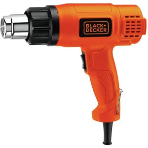 Pistola De Calor Hg1500w 2 Temp Black +decker Naranja