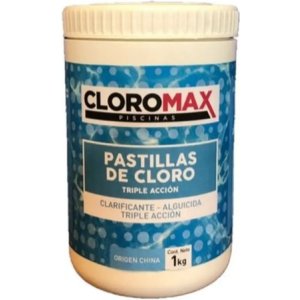 Pastillas De Cloro Cloro Max Triple Accion 25 Kg - Tyt