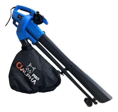 Sopladora Aspiradora Trituradora Hojas Electrica 3000w 3en1 Azul