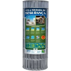 Pantalla De Seguridad Soldada Morlan Zn3, 100 X 50 Mm Alambre De 1,90 Mm 1,20 Plata