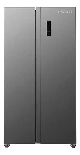 Heladera Refrigerador Inverter Smartlife Side By Side 2 Puertas Sl-sbs690s2p Eficiencia A Gris