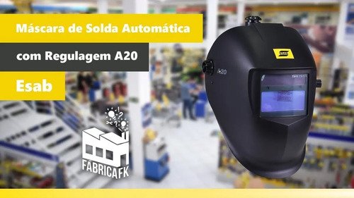 Careta Soldador Fotocromatica Warrior Tech Esab 727887 - Tyt Negro Liso - Imagen 3