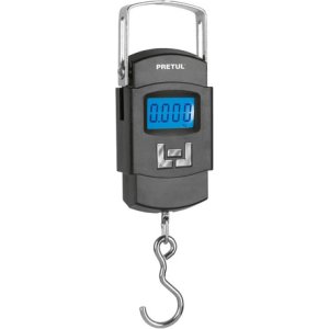 Báscula Electrónica Colgante 50 Kg De Pilas Pretul 28180 Color Gris Oscuro
