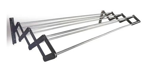 Tendedero Tender Ropa Extensible Aluminio 120 Cm Mor Gris - Imagen 6