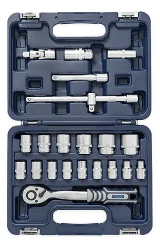 Kit De Juego De Tubo En Valija 22 Piezas Bremen Azul