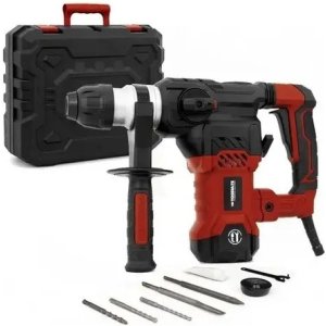 Rotomartillo Percutor 7joules 1800w Con Maletín Yosemite. Rojo