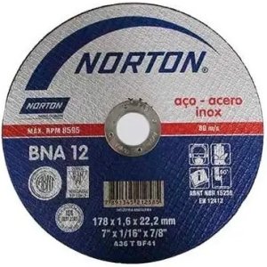 Disco De Corte 4 ½ Norton 3mm - Tyt