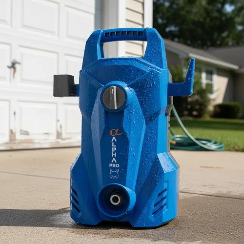 Hidrolavadora 110bar 1450w Alpha Pro Hl6110m2 - Tyt Azul 50hz/60hz - Imagen 2