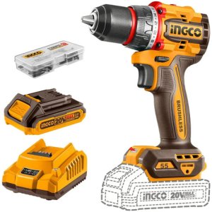 Destornillador Ingco Super Select Cdli20051 20v Amarillo Amarillo