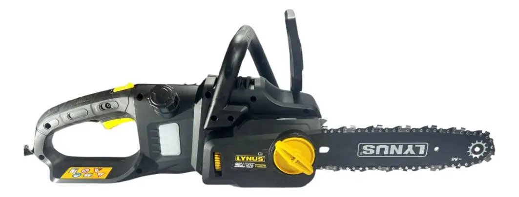 Sierra Eléctrica 10 Con 1 Batería De 20v 2ah+cargador Lynus Negro