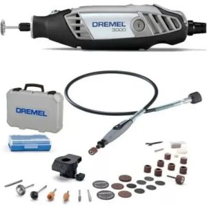 Minitorno Dremel Serie 3000 Con 30 Accesorios 130 W
