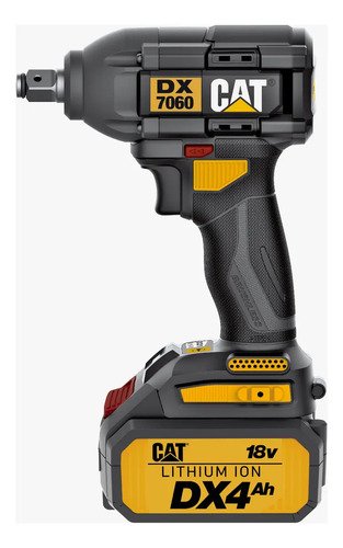 Llave De Impacto Inalámbrica Cat Dx7060 1/2 350nm Negro - Imagen 2