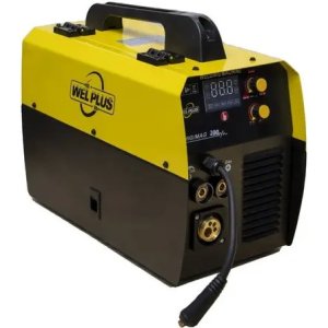 Soldadora Welplus Wel_mig200 Amarilla 3 En 1 Mig, Tig, Mma Amarillo