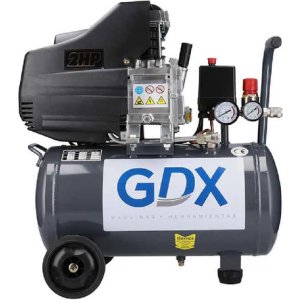 Compresor Aire Gdx 2hp 50l 115 Psi Portátil Ruedas Modelo 39101 Gris 50 Hz