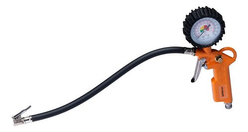 Compresor De Aire Mando Directo Portátil 25 Lts 2 Hp + Kit Naranja 50hz Monofásica 50 Hz - Imagen 6