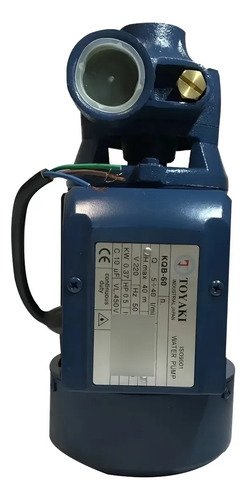 Bomba Periférica 1/2hp Agua 370w Electrobomba Tyt Azul