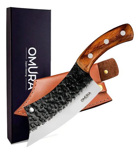 Cuchillo Omura Hikari Japan Design Negro 1 Pieza 25 Cm Negro - Imagen 2