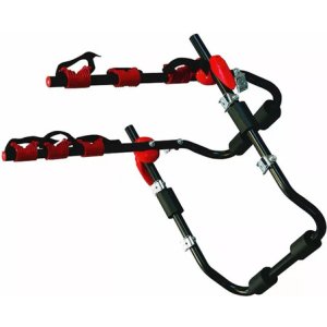 Portabicicletas Trasero Universal Para Baúl Con Capacidad Para 3 Bicicletas De Acero Negro