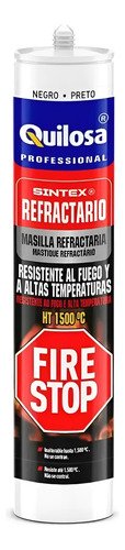 Quilosa Silicona Masilla Refractaria Temperatura 1500o 300 M