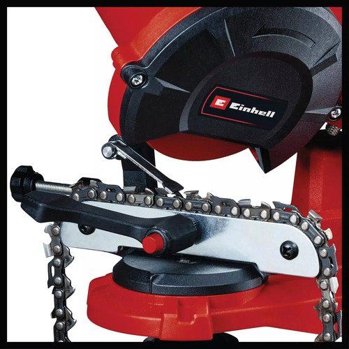 Afilador De Cadena Motosierra Einhell Ge-cs 18 Li Bate+carga Rojo - Imagen 7
