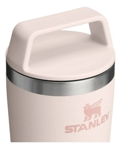 Vaso Termico Stanley Cafe To-go Travel Mug 236ml Color Rose Quartz Liso - Imagen 4