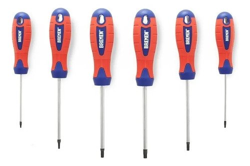 Juego Destornilladores Torx 6 Piezas Bremen Bre-4558 - Imagen 2
