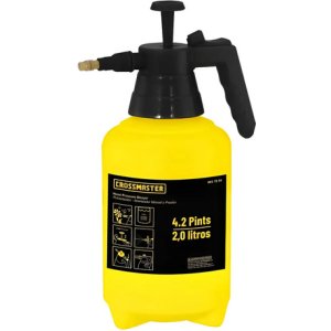 Fumigador Pulverizador Atomizador Manual 1 Lt Crossmaster  Amarillo