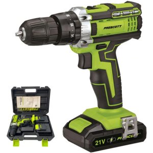 Taladro Inalámbrico De 10mm Prescott Pt2002107 21v