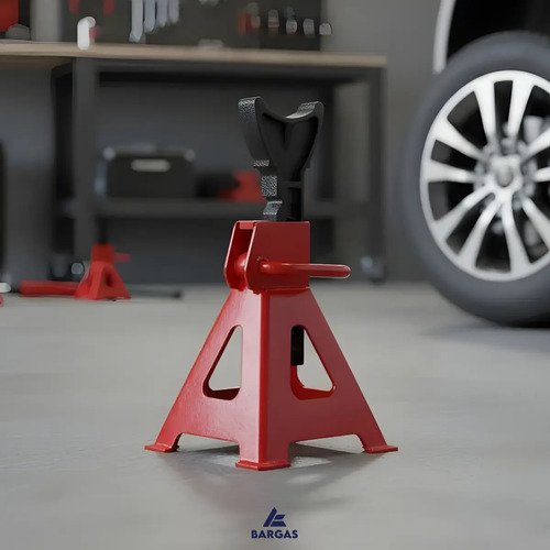 Caballete Mecánico Automotriz De 3 Toneladas Para Vehículos Bargas De Hasta 3000 Kg - Imagen 9