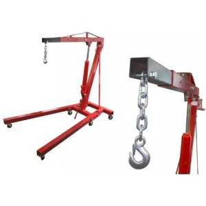 Pluma Guinche Grua Plegable Levanta Motores 2 Ton Reforzada
