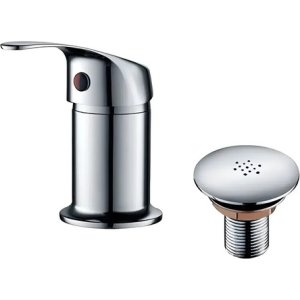 Monocomando Bidet Sin Transferencia Grilef Magya 3 Año Gtia Gris