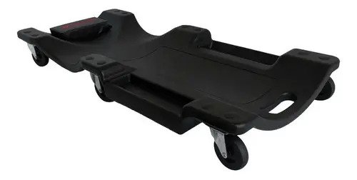 Camilla Mecánico Bgs Diy 6 Ruedas Giratorias 110kg 92cm Negro