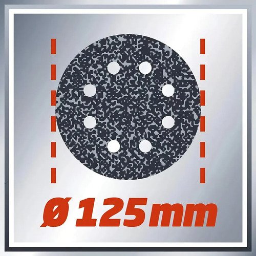 Lijadora Roto Orbital Inalámbrica Einhell Expert Te-rs 18 Li Solo Roja 18w 18v Rojo - Imagen 5