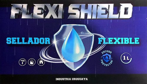 Agente Sellador Impermeabilizador Transparente Water Flexishield De 1 Litro - Imagen 3