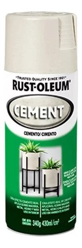 Pintura Poliéster En Aerosol Rust-oleum Specialty Cement Finish 430 Ml