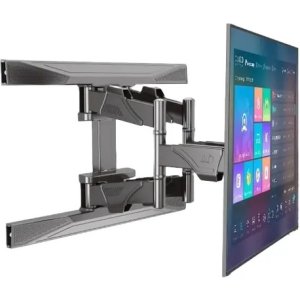 Soporte Myshopuruguay Articulado De 40 A 80 Pulgadas Negro