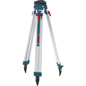 Tripode De Aluminio Bosch Bt160 De Ajuste Rapido Plateado