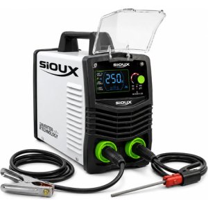 Soldadora Inverter Sioux 250a Electrodo Igbt 220v Blanco