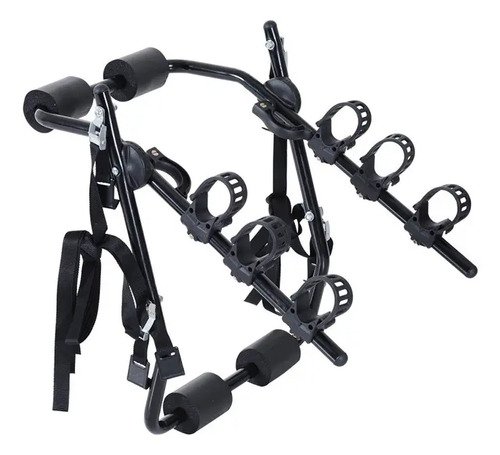 Porta Bicicletas Para Auto Suv Trasero 3 Bici Transportados Negro - Imagen 11