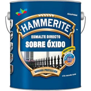 Esmalte Convertidor De Óxido Forja 3.600 Ml Hammerite Negro