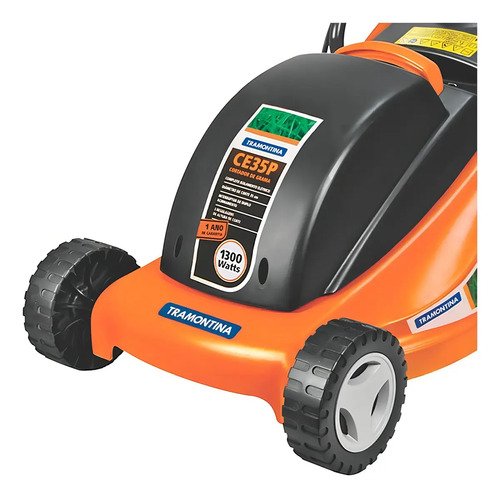 Cortadora Eléctrica De Césped Tramontina Ce35p 1300w Naranja/negra Naranja/negro - Imagen 6