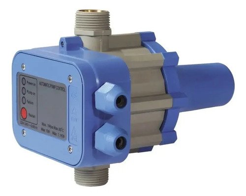 Kit Controlador De Presión Agua + Bomba Periférica 0,5hp Azul Acero - Imagen 3