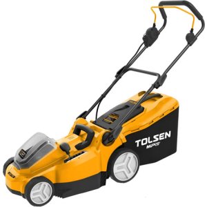 Cortadora De Césped Tolsen 40v 14.5 (370mm) Amarillo