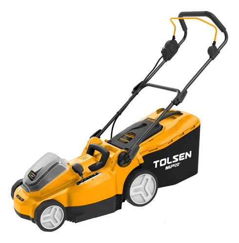 Cortadora De Césped Tolsen 40v 14.5 (370mm) Amarillo