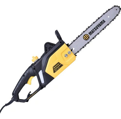 Motosierra Eléctrica Matsuyama Pro 1600w De 14 Con Lubricación Automática Amarillo 50/60hz